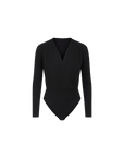 Chiffon Wrap Bodysuit - EMMYDEVEAUX