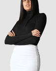 Long Sleeved Turtleneck Shirt - EMMYDEVEAUX