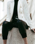 Pleather Joggers - EMMYDEVEAUX