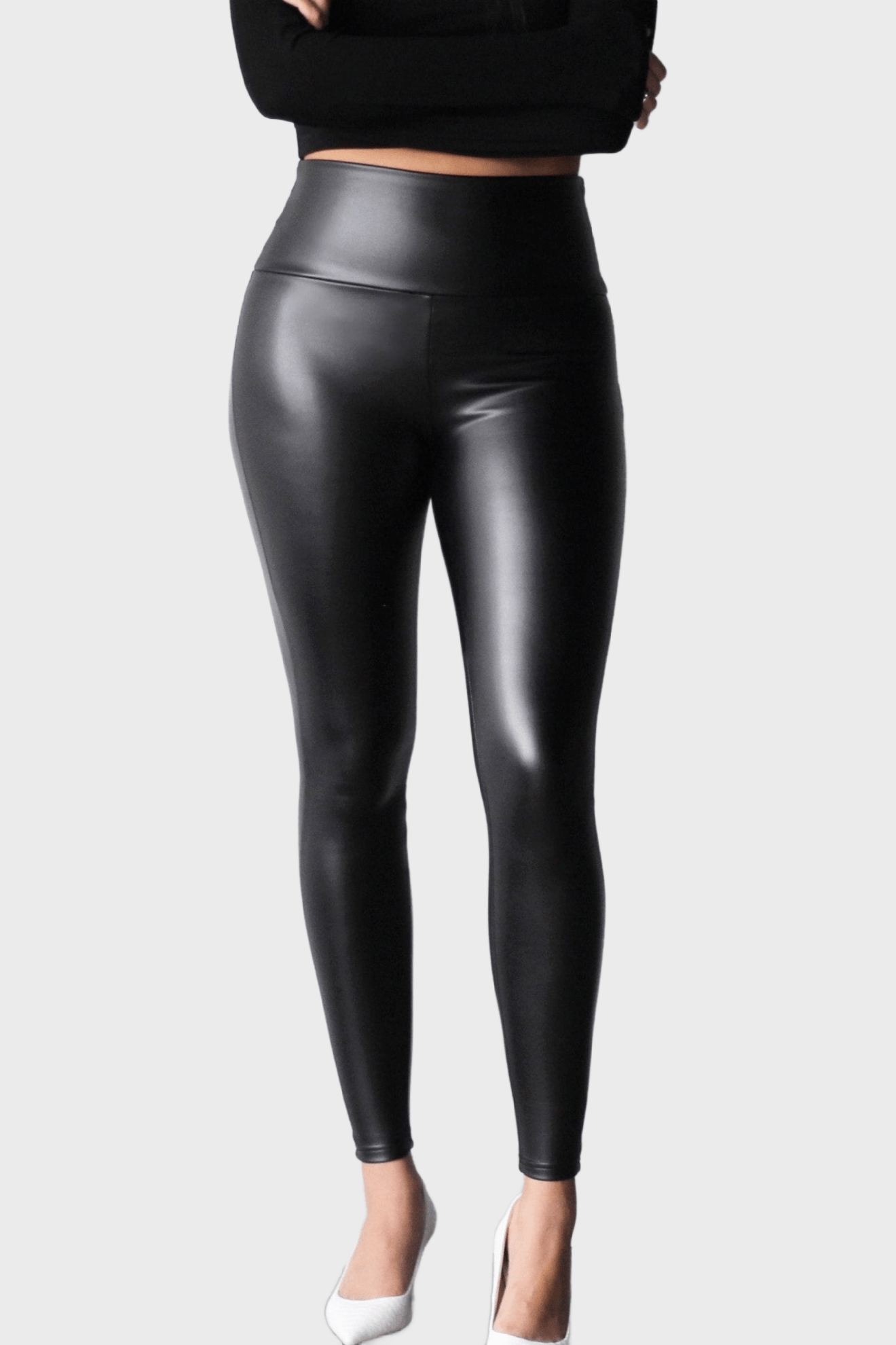 Pleather Leggings - EMMYDEVEAUX