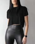 Pleather Leggings - EMMYDEVEAUX