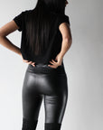Pleather Leggings - EMMYDEVEAUX