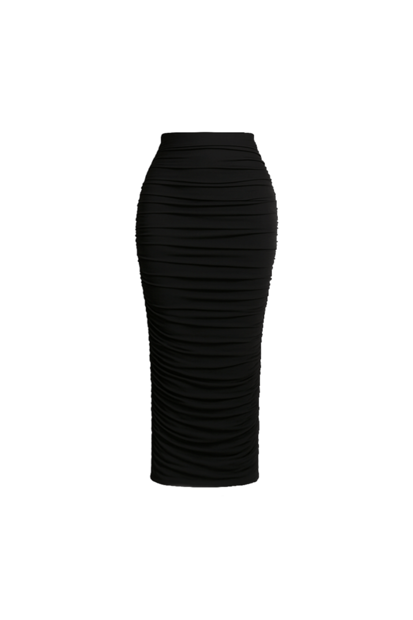 Ruched Maxi Skirt - EMMYDEVEAUX