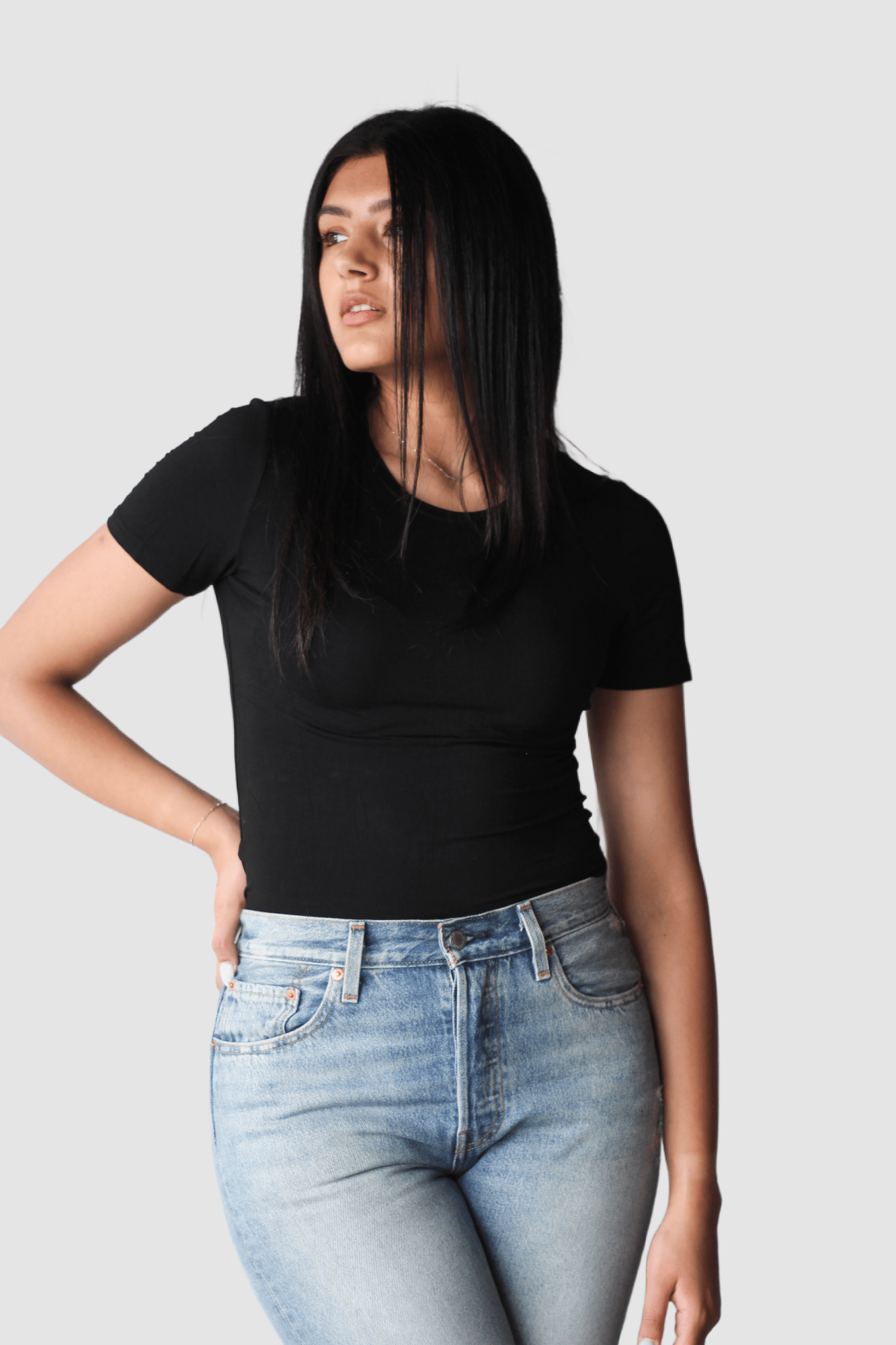Short Sleeve Crew Neck - EMMYDEVEAUX