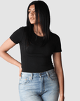 Short Sleeve Crew Neck - EMMYDEVEAUX