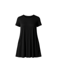 Short Sleeve Pocket Mini Dress - EMMYDEVEAUX