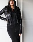 Double Layered Long Hoodie - EMMYDEVEAUX