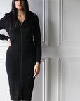 Double Layered Long Hoodie - EMMYDEVEAUX