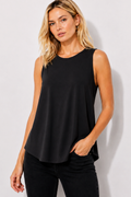 High Neck Boyfriend Tank