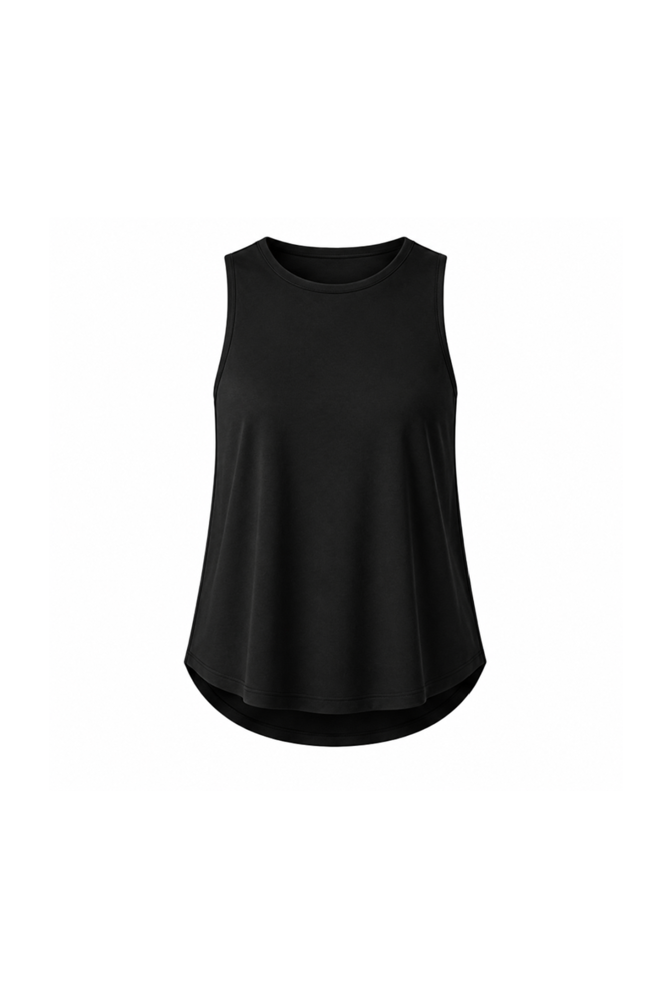 High Neck Boyfriend Tank