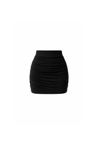 Ruched Mini Skirt
