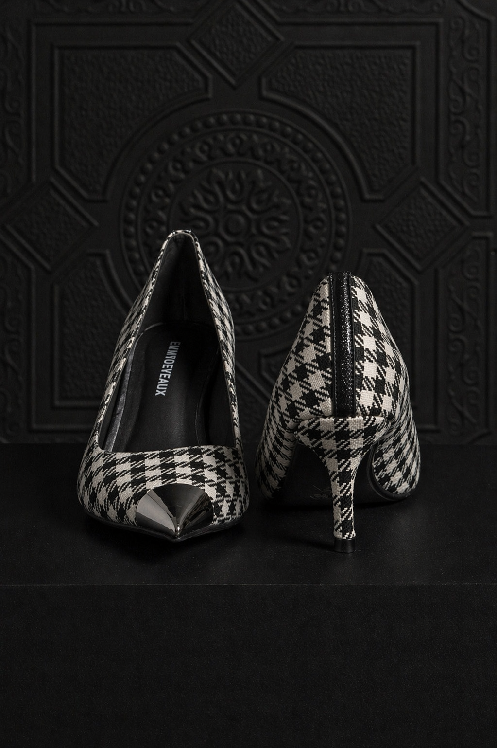 Harper Heel Houndstooth
