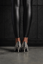 Harper Heel Houndstooth