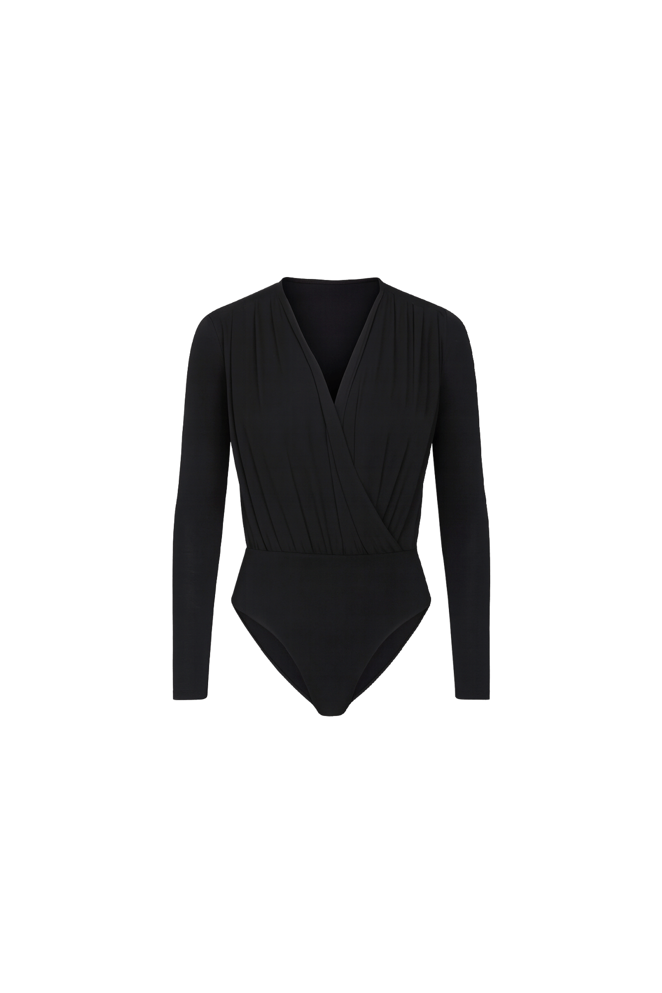 Chiffon Wrap Bodysuit - EMMYDEVEAUX