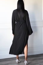 Chiffon Wrap Dress
