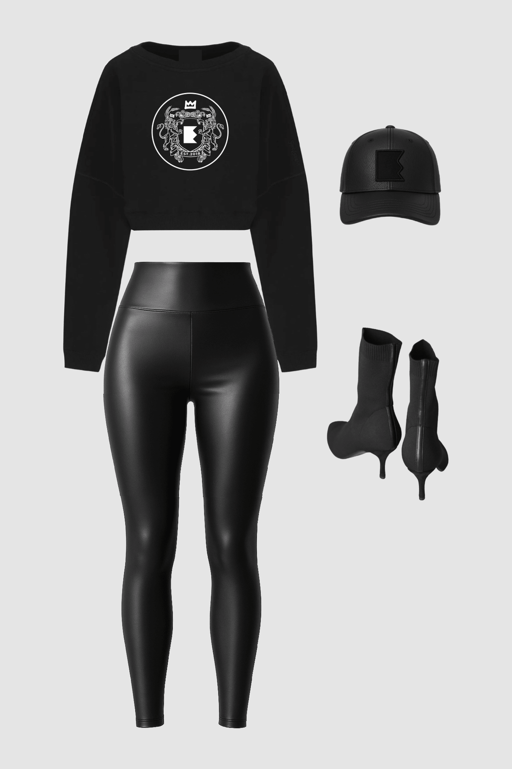 Crest Sweatshirt - EMMYDEVEAUX