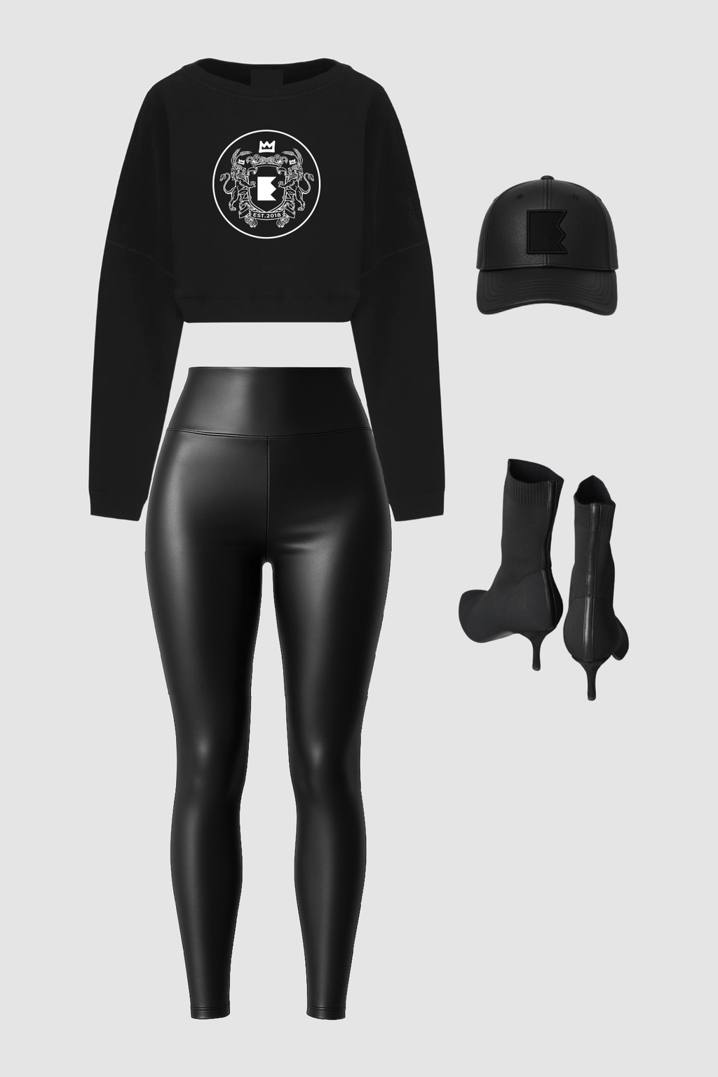 Crest Sweatshirt - EMMYDEVEAUX