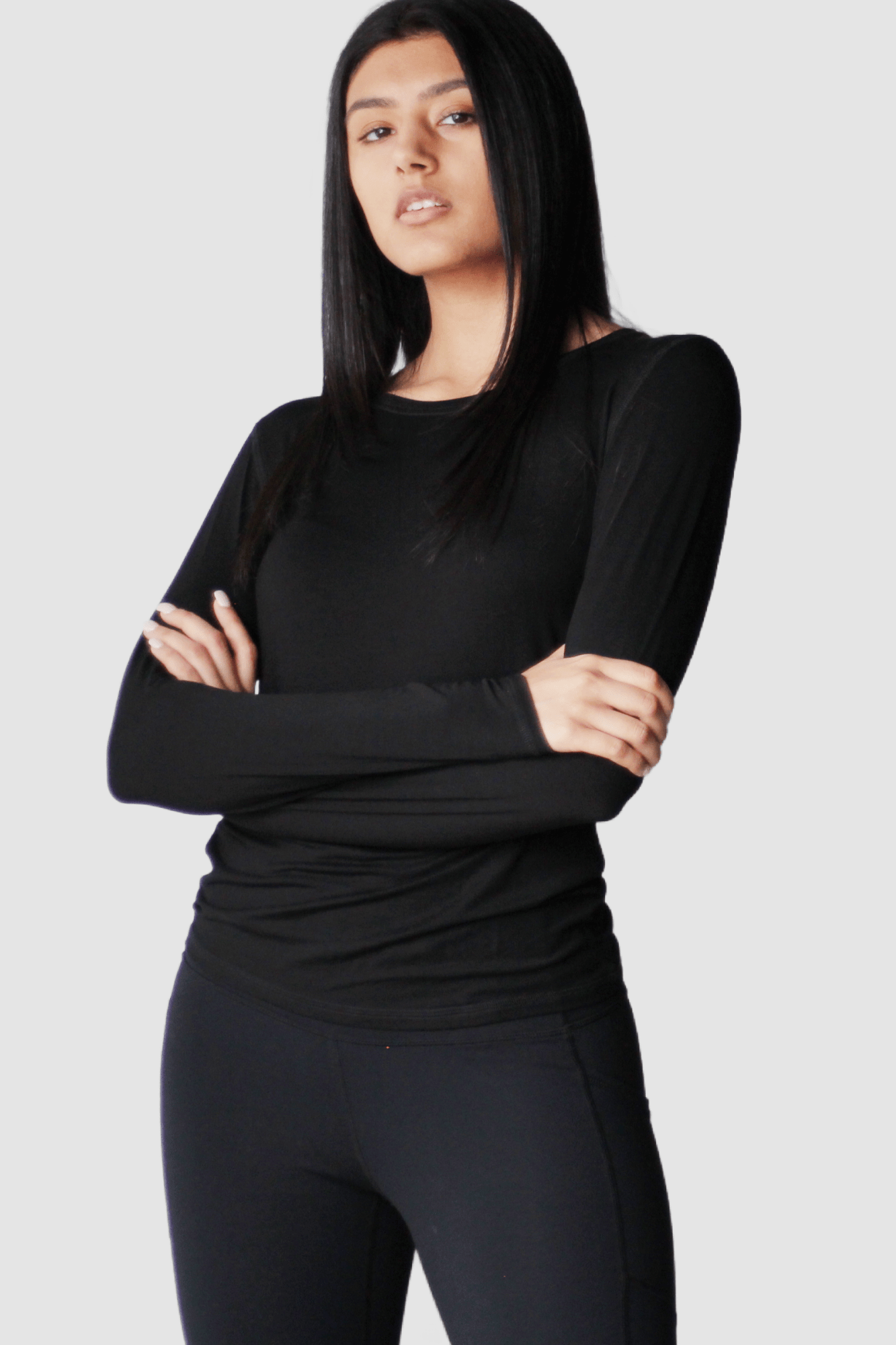 Long Sleeve Crew Neck - EMMYDEVEAUX