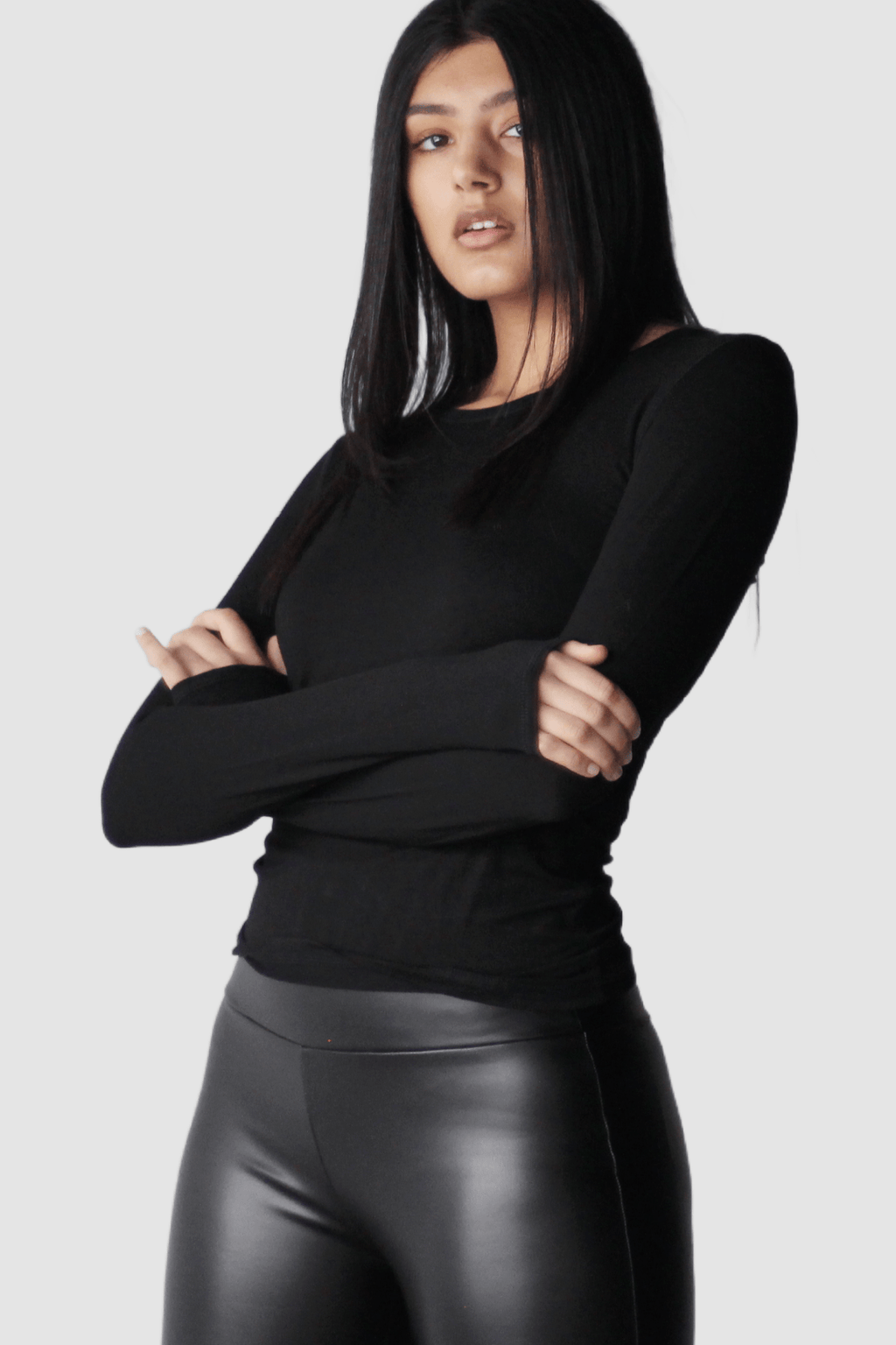 Long Sleeve Crew Neck - EMMYDEVEAUX