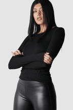 Long Sleeve Crew Neck - EMMYDEVEAUX