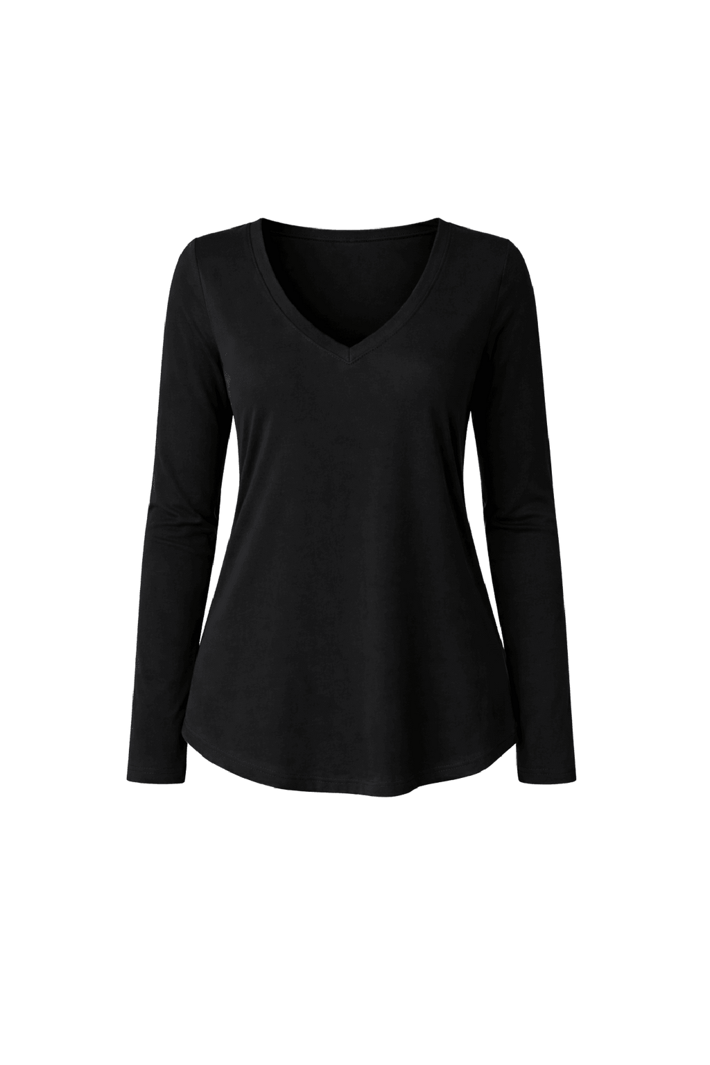 Long Sleeved Boyfriend T-Shirt - EMMYDEVEAUX