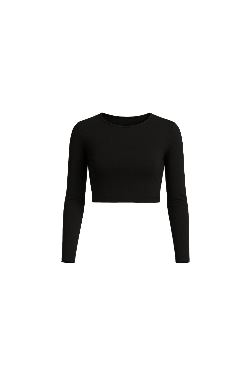 Long Sleeved Crop Top - EMMYDEVEAUX