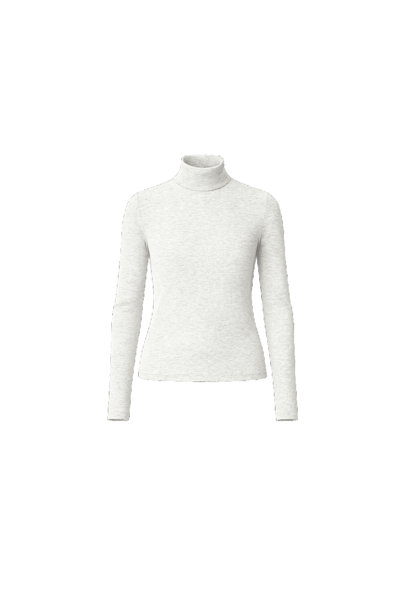 Long Sleeved Turtleneck Shirt - EMMYDEVEAUX