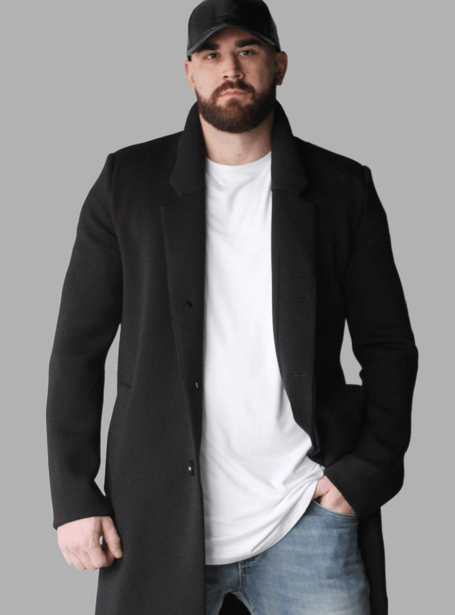 Men's Double Layered Relaxed Fit T-Shirt - EMMYDEVEAUX