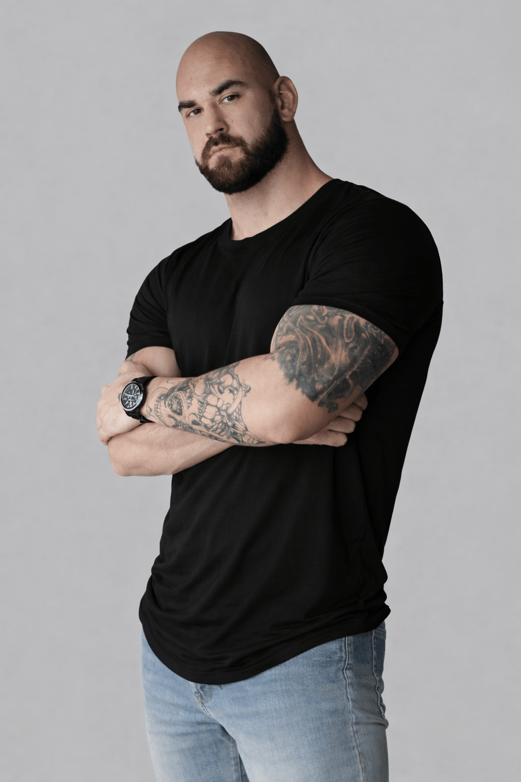 Men's Double Layered Relaxed Fit T-Shirt - EMMYDEVEAUX