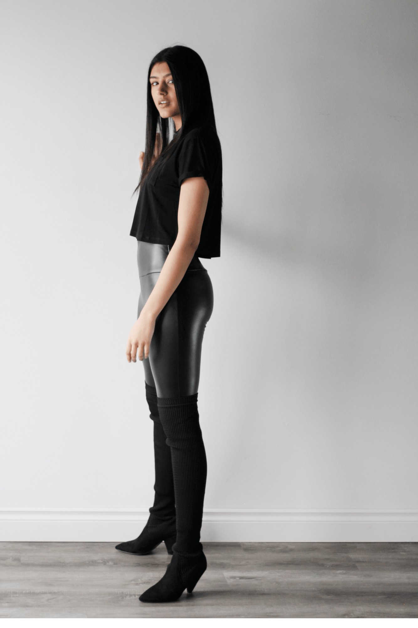 Pleather Leggings - EMMYDEVEAUX