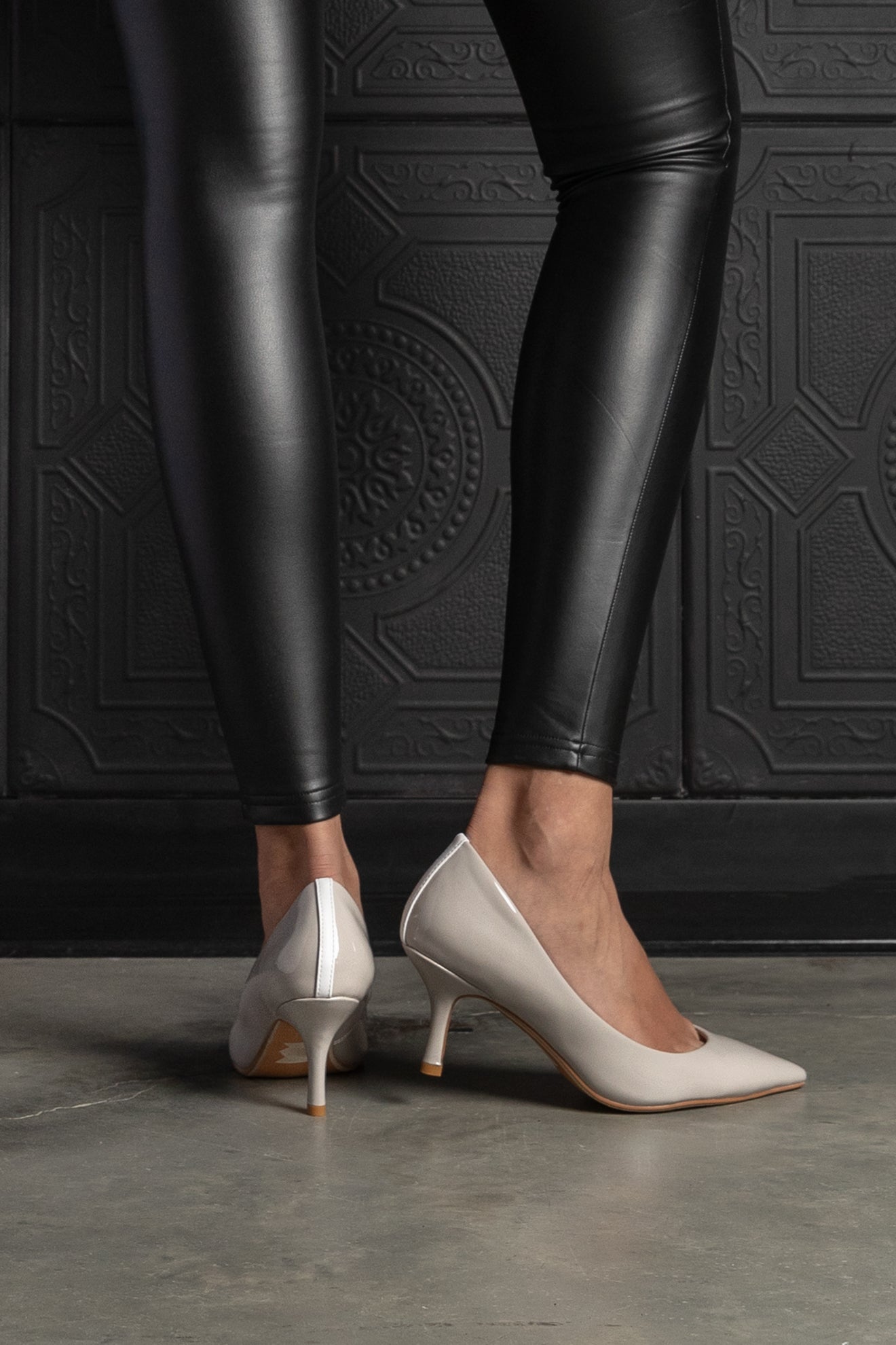Harper Heel Taupe