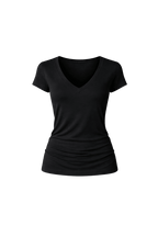 V - Neck T-Shirt - EMMYDEVEAUX