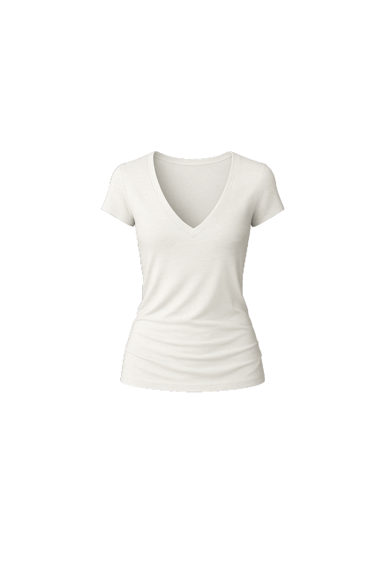 V - Neck T-Shirt - EMMYDEVEAUX